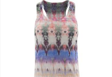Sublimation printed vest with diamantes. - LV 224OTTAWA
