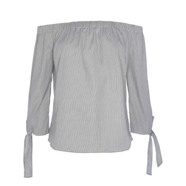 Long sleeve bardot top - LWT 432BARDOT