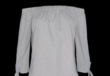 Long sleeve bardot top - LWT 432BARDOT