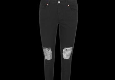 Skinny jean with detail at knee. - LJN 272FAITH