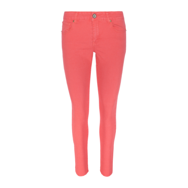 Skinny jeans with 2 pockets - LJN 272NATCORAL