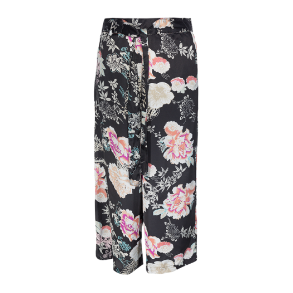 All over print satin trousers - LTRW 432DORA