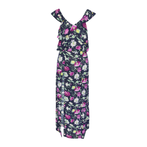 All over floral printed maxi dress. - LDRW 432PIPPA
