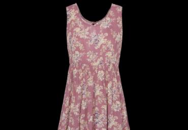 All over printed dress - LDRW 117FAYE