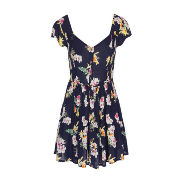 All over printed dress - LDRW 117FINN