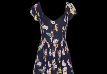 All over printed dress - LDRW 117FINN