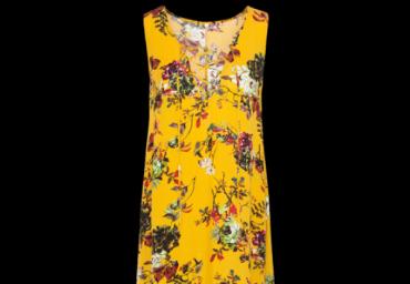 All over printed smock dress with cross over - LDRW 272HAYDEN