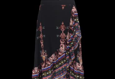 Asymmetric printed maxi dress. - LSKW 491JAZZI