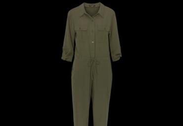 Long sleeve long lenth jumpsuit - LPSW 225SAFARI