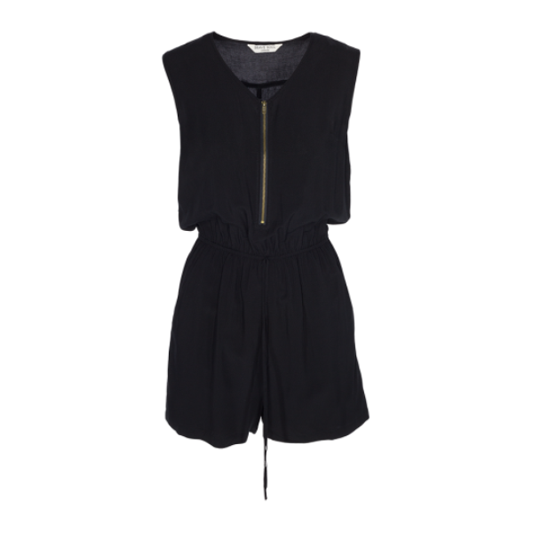 Playsuit with zip details - LPSW 272OXFORD
