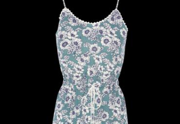 Strappy floral printed playsuit. - LPSW 272MAYER
