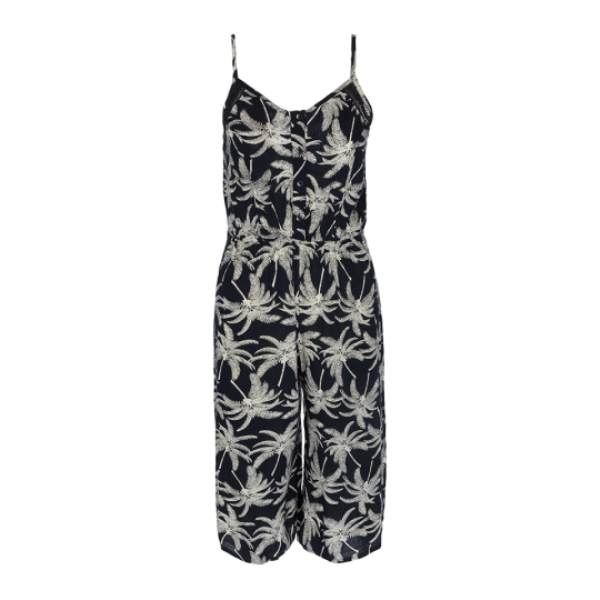 Strappy printed playsuit with belt. - LPSW 117ADELIA
