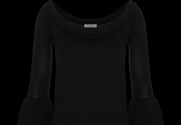 Bardot jumper with flared sleeve. - LK 162ESME