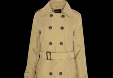 Ladies mac with belt - LJK ORWELL4