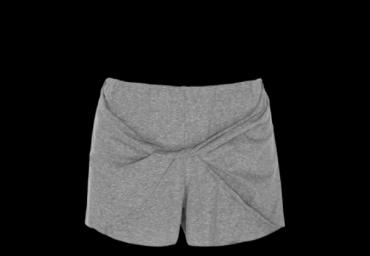 Short with twisted front. - LSRT 258DONNA