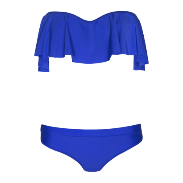 2 pieces bikini with frills detail. - LSW 382ELSA