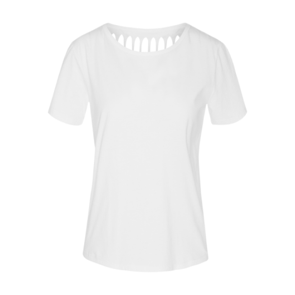 Short sleeve T-shirt with slash back detail. - XLTS 69TAMMY