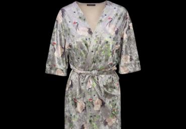 Long sleeve printed kimono. - LWT 225SARA