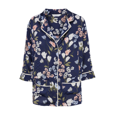 Long sleeve printed shirt style pijama. - LWT 225OSAKA