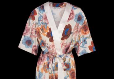 All over oriental printed kimono. - LWT 225ORCHID