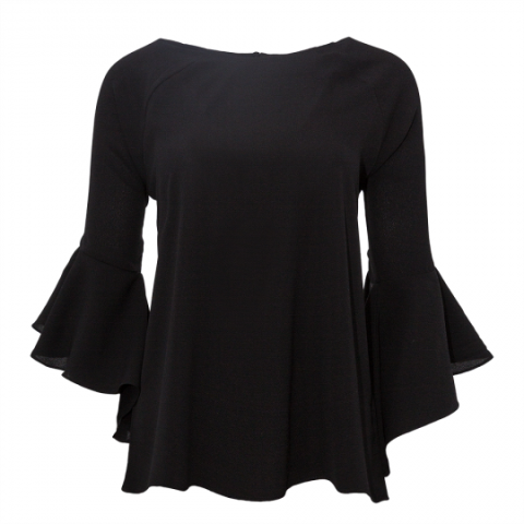 Fluted sleeves top - LWT 225MADRIDR3