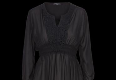 Long sleeve shirt with embroidery detail. - LWT 225ANNABEL