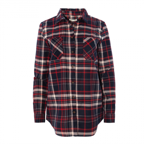 Printed check shirt with 2 chest pockets. - LSH 69CHARLES