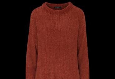 Chenille jumper with fringes at sleeves. - LK 248EMERY (2)