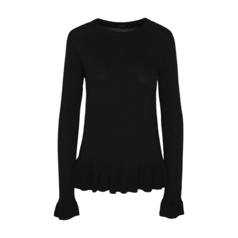 Jumper with peplum detail. - LK 162MAGOO