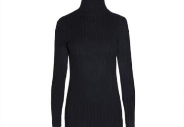 Long line roll neck ribbed jumper. - LK 230AMANDA