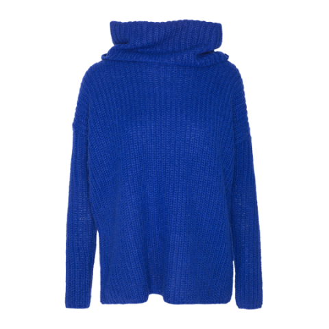 Oversized cowl neck jumper. - LK 230SCOTCH