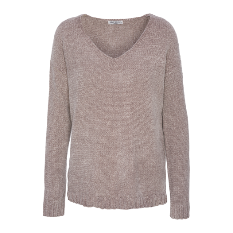 V neck chenille jumper. - LK 248TOTTY