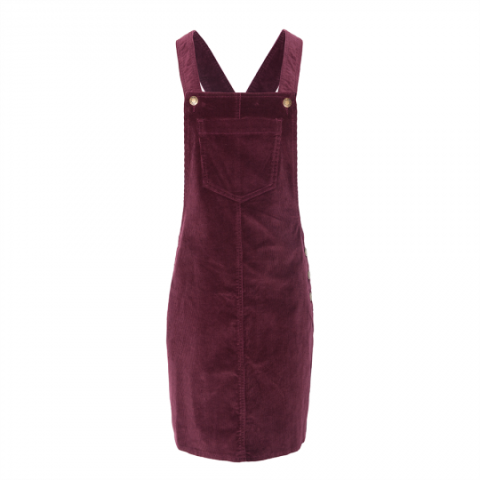 Corduroy dungaree dress. - LDRW 340ALEXACHY