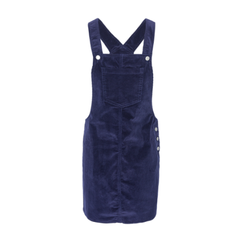 Corduroy dungaree dress. - LDRW 340ALEXANAV