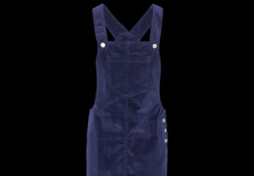 Corduroy dungaree dress. - LDRW 340ALEXANAV