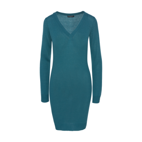 V-neck long sleeve drees - LK 230GYPSY