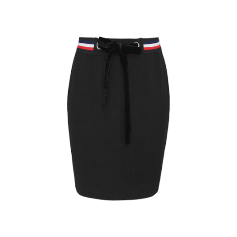 Sports skirt with taping around the waist. - LSKW 272EMILA