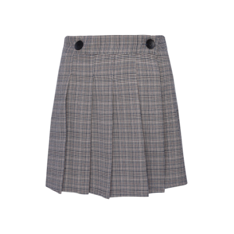 Pleated skirt with 2 buttons at the waist. - LSKW 225KIM