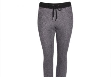 Jog pants with stripes at cuffs and drawcord. - LJB 374GREY