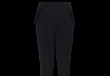 Trousers with ruffle detail on pockets. - LTRW 225LEXIE