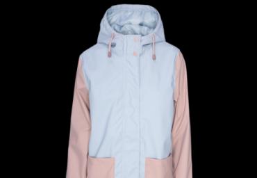Hooded mac with 2 colours and pockets. - LJK MULTIMATTE
