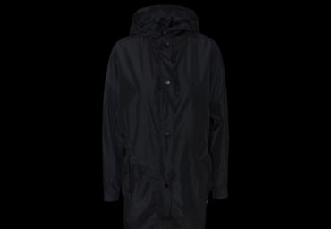 Hooded parka with adjustable waistcord. - LJK TYLER