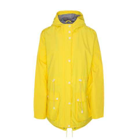Hooded parka with contrast trims. - LJK TAMERPKA