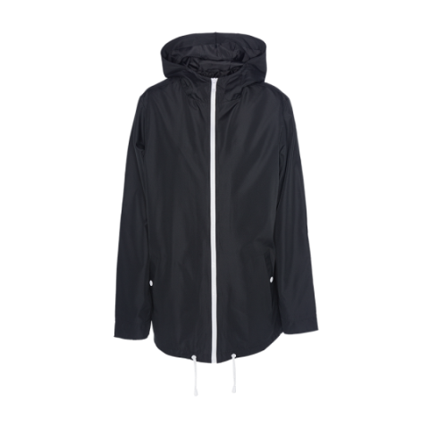 Hooded raincoat with colour contrast. - LJK RIOTPKB