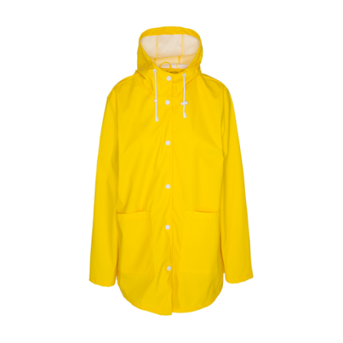 Hooded rubberised rain mac. - LJK LASSIEPKA